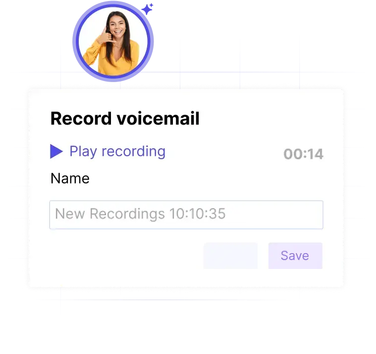 record voicemail